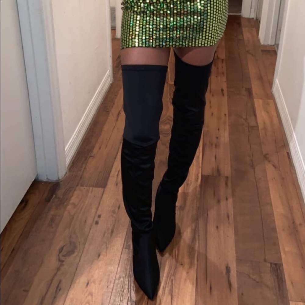 Thigh high boots